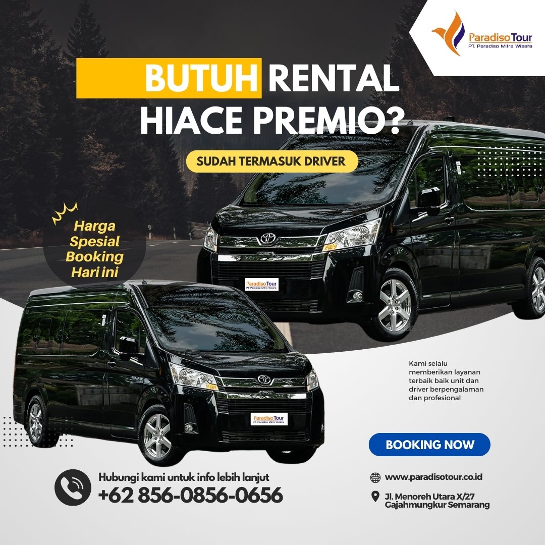 rental hiace semarang