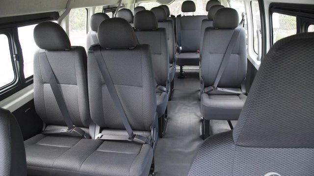 denah seat hiace