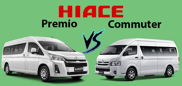 perbedaan hiace commuter dan premio