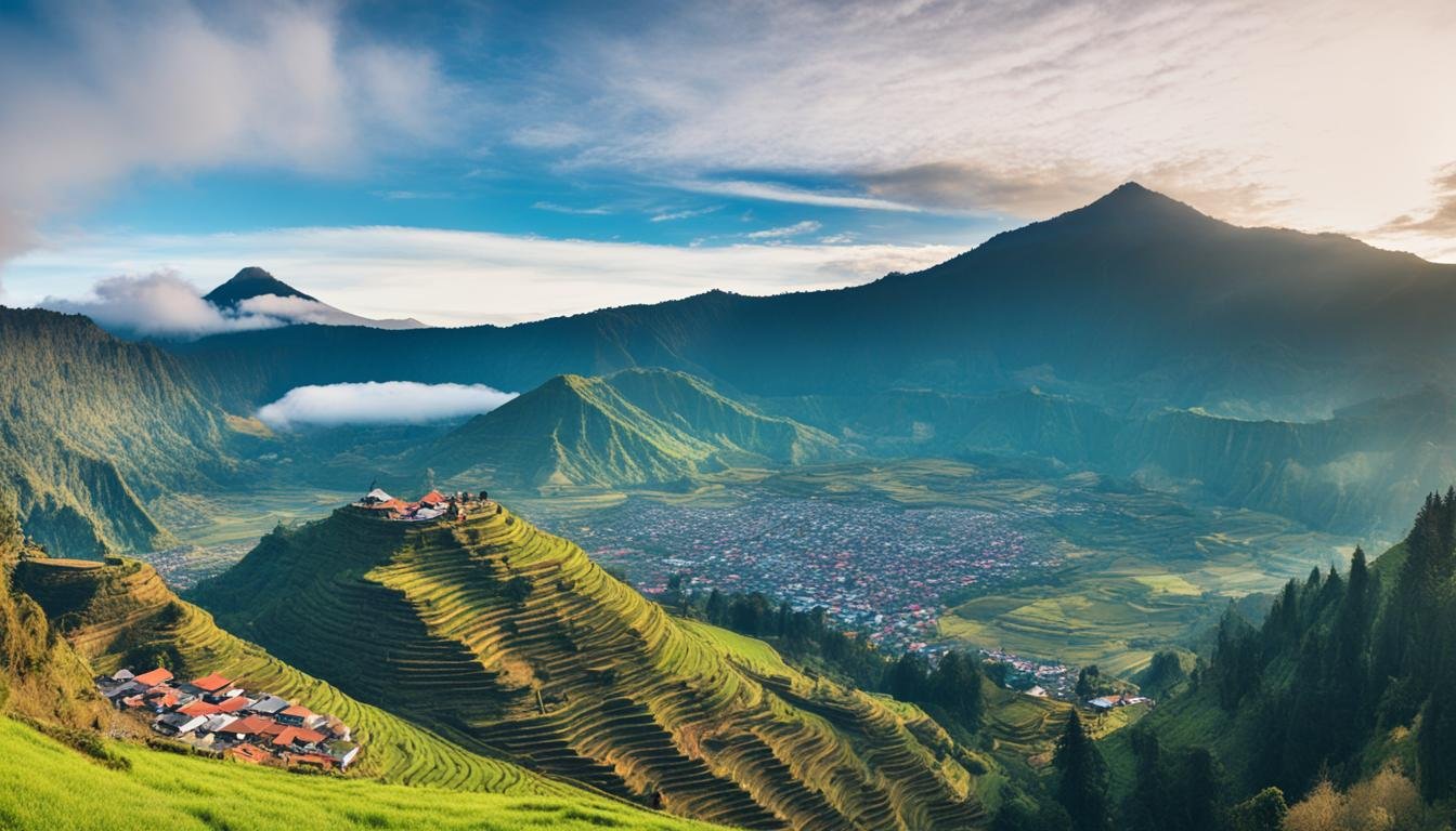 jarak dieng dengan kota terdekat