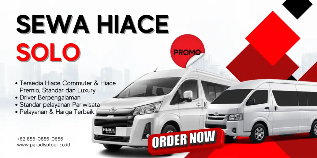 Sewa Hiace Solo keluarga