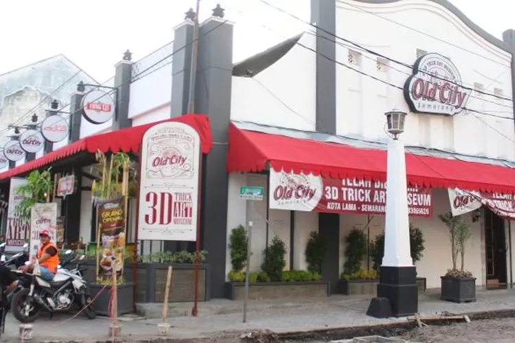 Museum Seni Old City 3D Trick , tempat wisata dekat stasiun tawang semarang